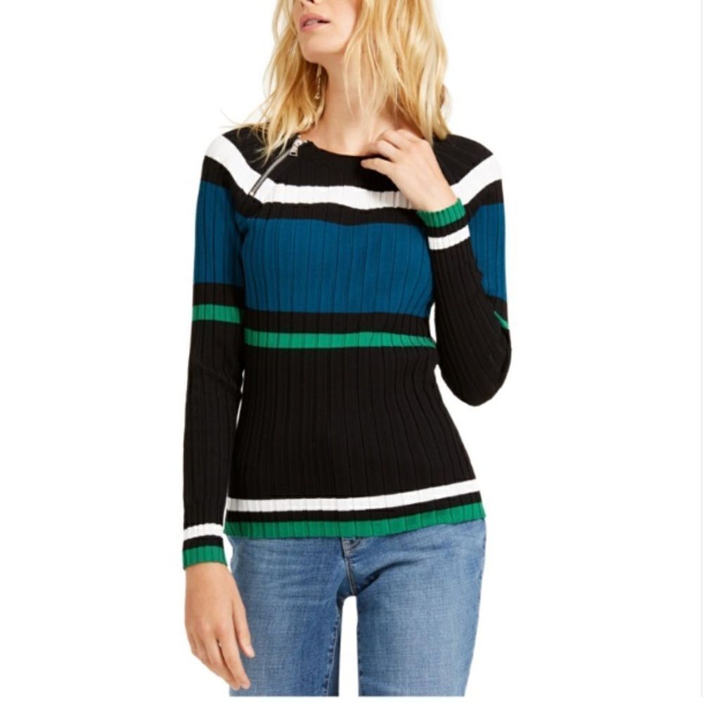 NWT! INC international concepts womens zipper pullover sweater
